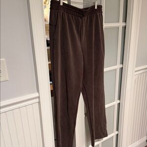 Brown Lululemon Softstreme Sweatpants